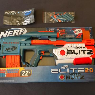 Schießspielzeug Nerf Elite 2.0 Motoblitz, OVP. - thumb