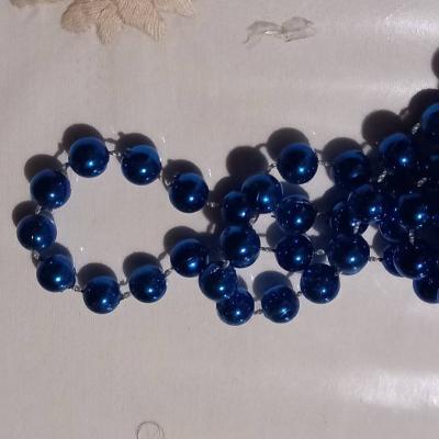 Blaue Perlenkette 10m - thumb
