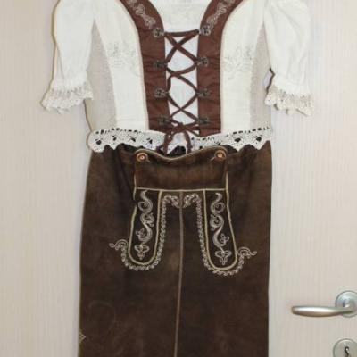 Rock und Mieder im Trachtenlook - Tracht Dirndl Lederhose - thumb