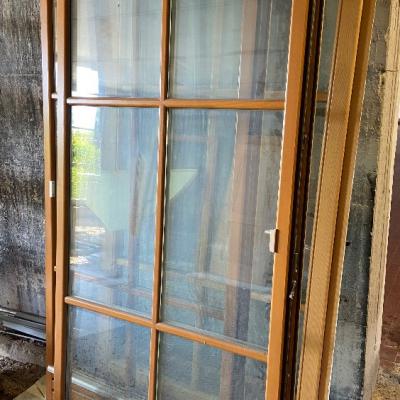 Verkaufe Fenstertür mit Rahmen und Jalousien - thumb
