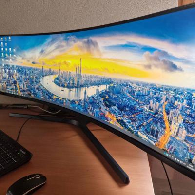 Samsung Curved Business Monitor - LED (49") - thumb