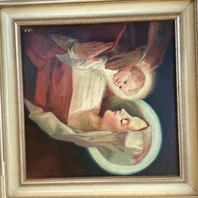 Johann Baptist Oberkofler ,,Madonna mit Kind,, - thumb