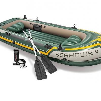 Verkaufe Gummiboot Intex Seahawk 4 - thumb