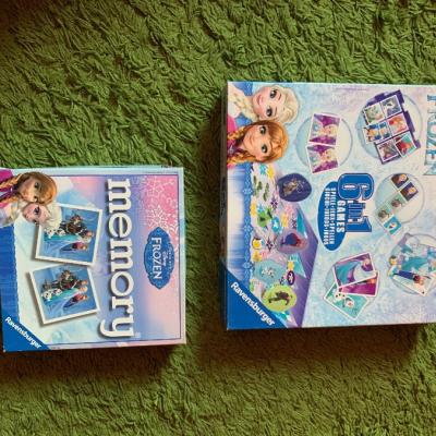 Disney Frozen Spiel-Sammlung & Memory - thumb