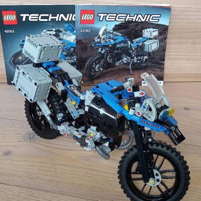 Lego technic 42063 BMW R 1200 GS - thumb