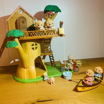 Sylvaner Families - Baumhaus, Kanu, Fahrrad und Figuren - thumb