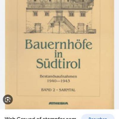 Buch Bauernhöfe in Südtirol Band 2 - thumb