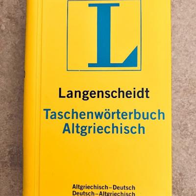 Wörterbuch ALTGRIECHISCH von Langenscheidt - thumb