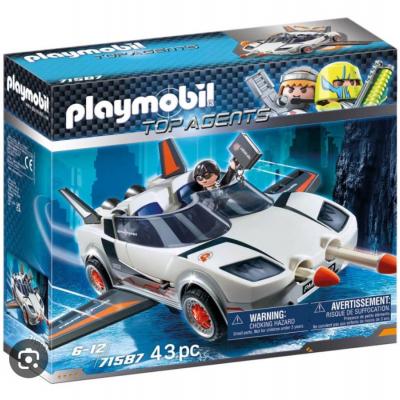 Playmobil top agents Roboter Truck und Auto - thumb