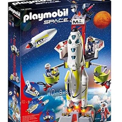 Playmobil SPACE Rakete, Auto und Station - thumb