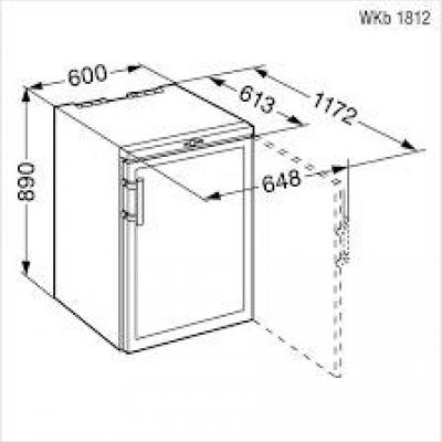 Liebherr Weinklimaschrank, Frigerifero di Vino - thumb