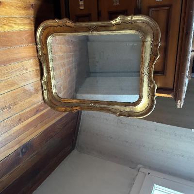Spiegel mit Holzrahmen - thumb