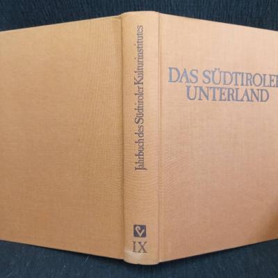 Buch: Das Südtiroler Unterland - Athesia - 1980 - thumb