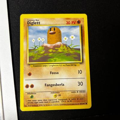 Diglitt Pokémon Karte 1995-96 - thumb