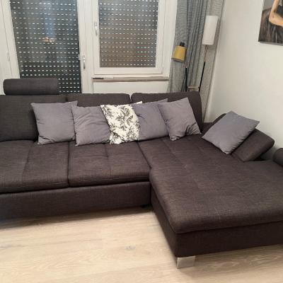 Couch mit Doppelbett - thumb