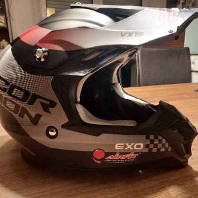 Motohelm Scorpion VX16 AIR mit Helm - thumb