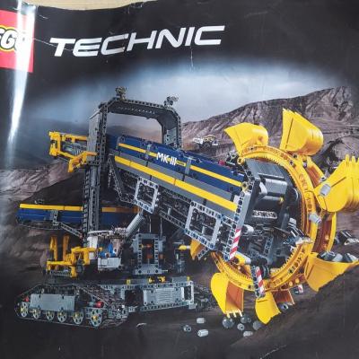 LEGO TECHNIC 42055  nicht bespielt, komplett mit Anleitung - thumb