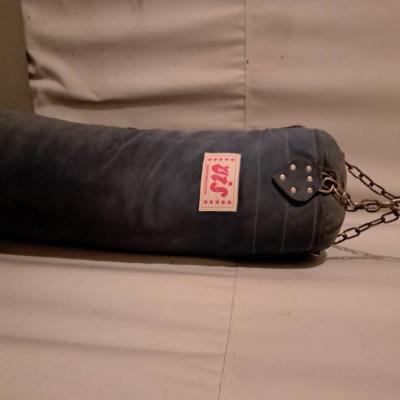 Boxsack aus Leder - thumb