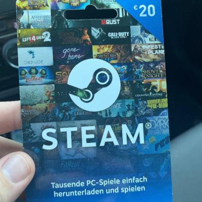 Steam Guthaben Karte Wert 20 Euro - thumb