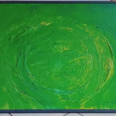 Acrylbild "Green Magma" günstig zu verkaufen - thumb