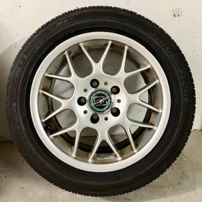 SOMMERREIFEN BRIDGESTONE TURANZA RUNFLAT 205/55/R16 + LEICHTMETALLFELG - thumb