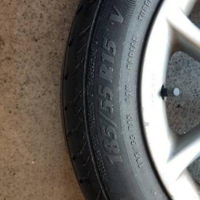 Sommerfelgen mit Reifen / Fiat Punto - thumb