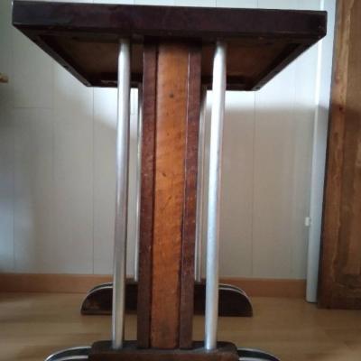 Bauhaus Art deco Beistelltisch 60 x 60 - thumb