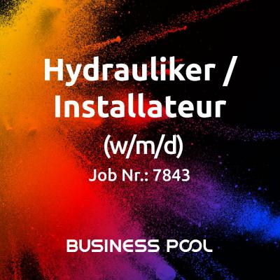 Hydrauliker / Installateur (w/m/d) - thumb