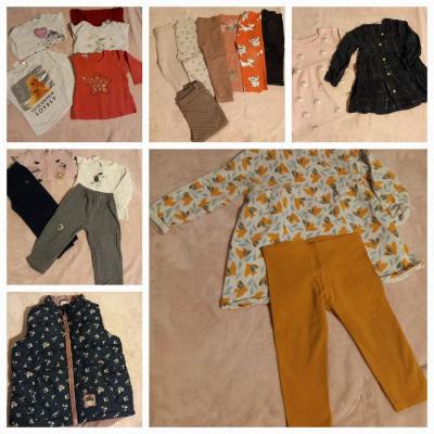 Mädchenpaket Gr. 86 - thumb