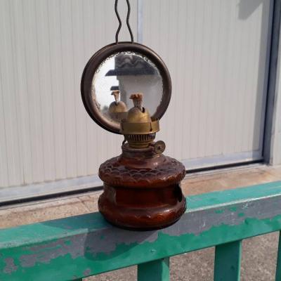 Antike Petroleum Lampe - thumb