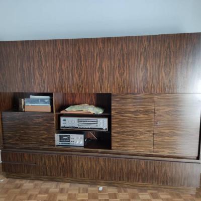 Wohnzimmer Schrankwand Palisander  und Sideboard - thumb
