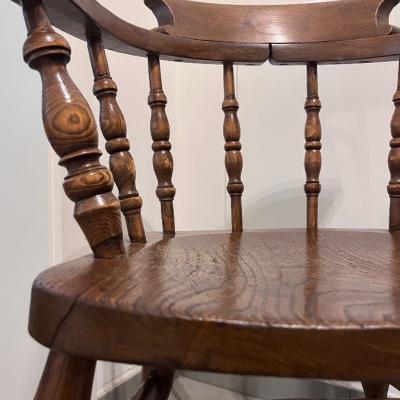 Sedia da scrivania in legno - thumb