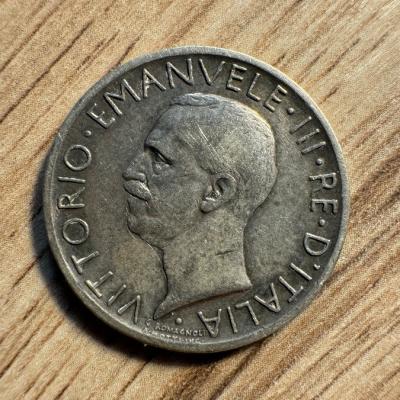 VITTORIO EMANUELE III – 5 LIRE AQUILOTTO – 1927 - thumb