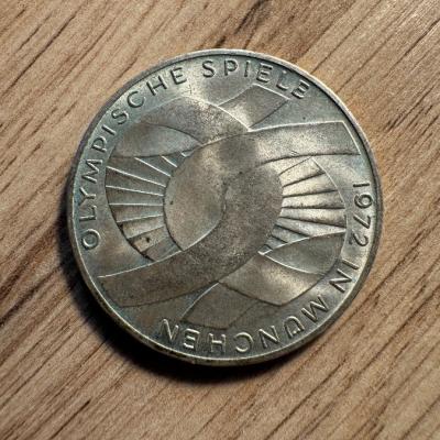 Moneta, GERMANIA - REPUBBLICA FEDERALE, 10 Mark, 1972 - thumb