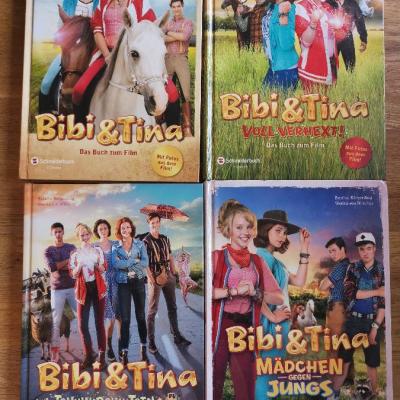 Bibi und Tina Filmbücher 4 Stück alle Filme! - thumb