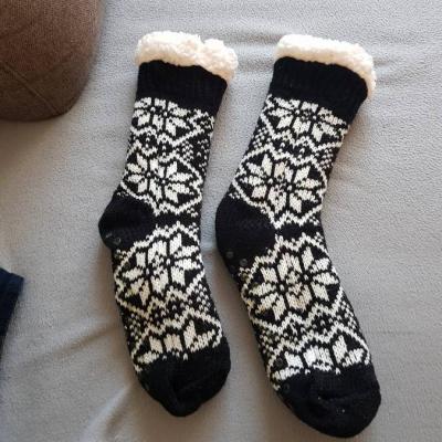 Kuschelsocken mit antirutschsohle gr39 - thumb