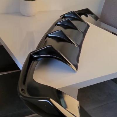 Heckdiffusor Schwarz glanz - thumb