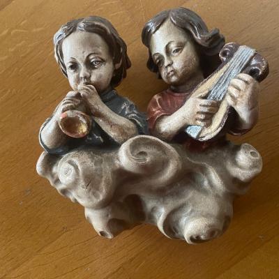 2 musizierende Engel - thumb