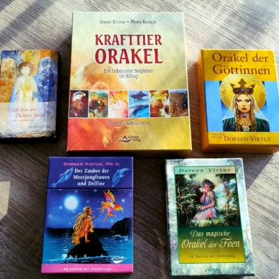 Engelkarten und Orakelkarten - thumb