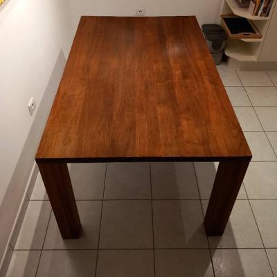 Esstisch, Massivholz, 100 cm x 160 cm - thumb