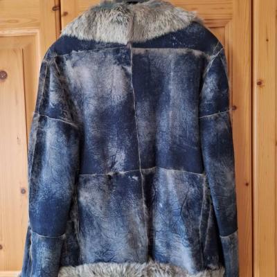 Jacke aus echtem Hasenfell - thumb