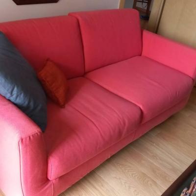 Couch mit ausziehbarem Doppelbett - thumb