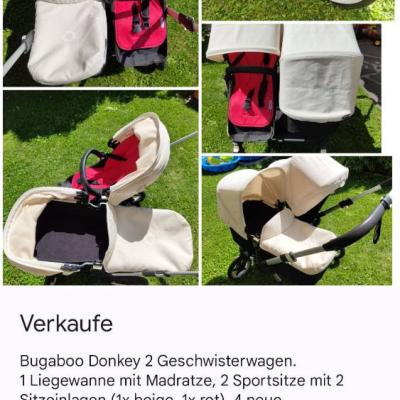 Bugaboo Geschwisterkinderwagen - thumb
