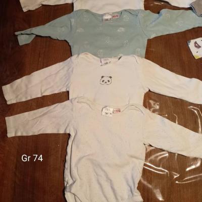 Bodys gr 74, alle 4 zusammen 5€, einzeln je 2€ - thumb
