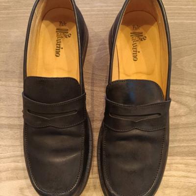 Erstkommunion Schuhe Junge schwarz Naturino - thumb