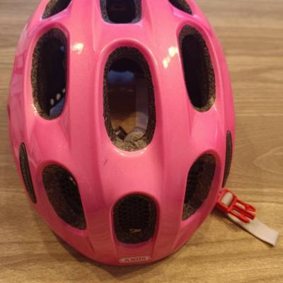 Fahrradhelm für Mädchen rosa - thumb