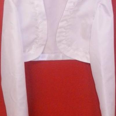 Erstkommunionskleid mit Bolero und Tasche - thumb