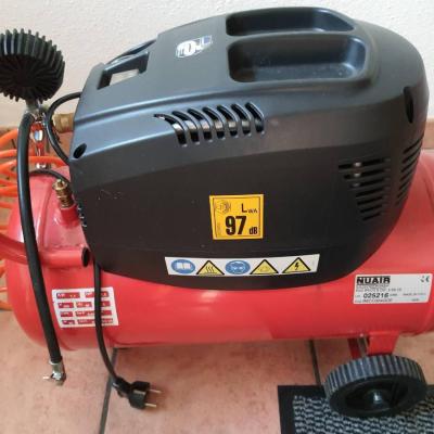 PRESSLUFT-KOMPRESSOR - NUAIR - Modell Brico 8 - Gr. 24 Lt. - HP 1,5 - thumb