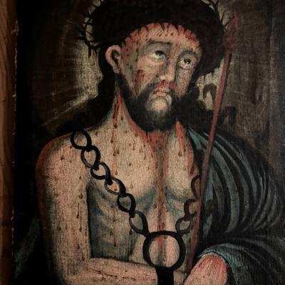 Ölgemälde. Ecce Homo Antik - thumb