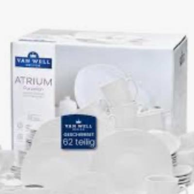 Geschirr 62 Teilig  Van Well - thumb